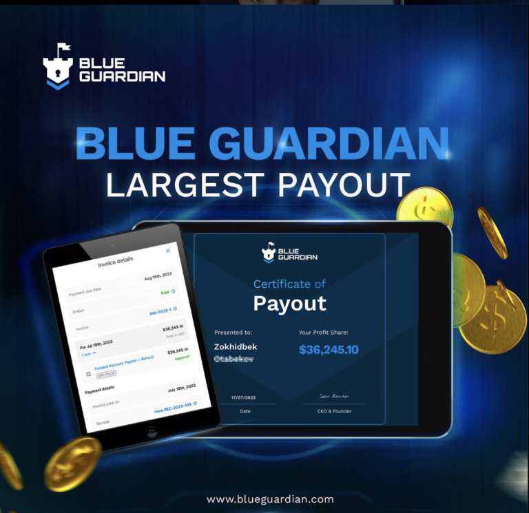 Blue Guardian Payout