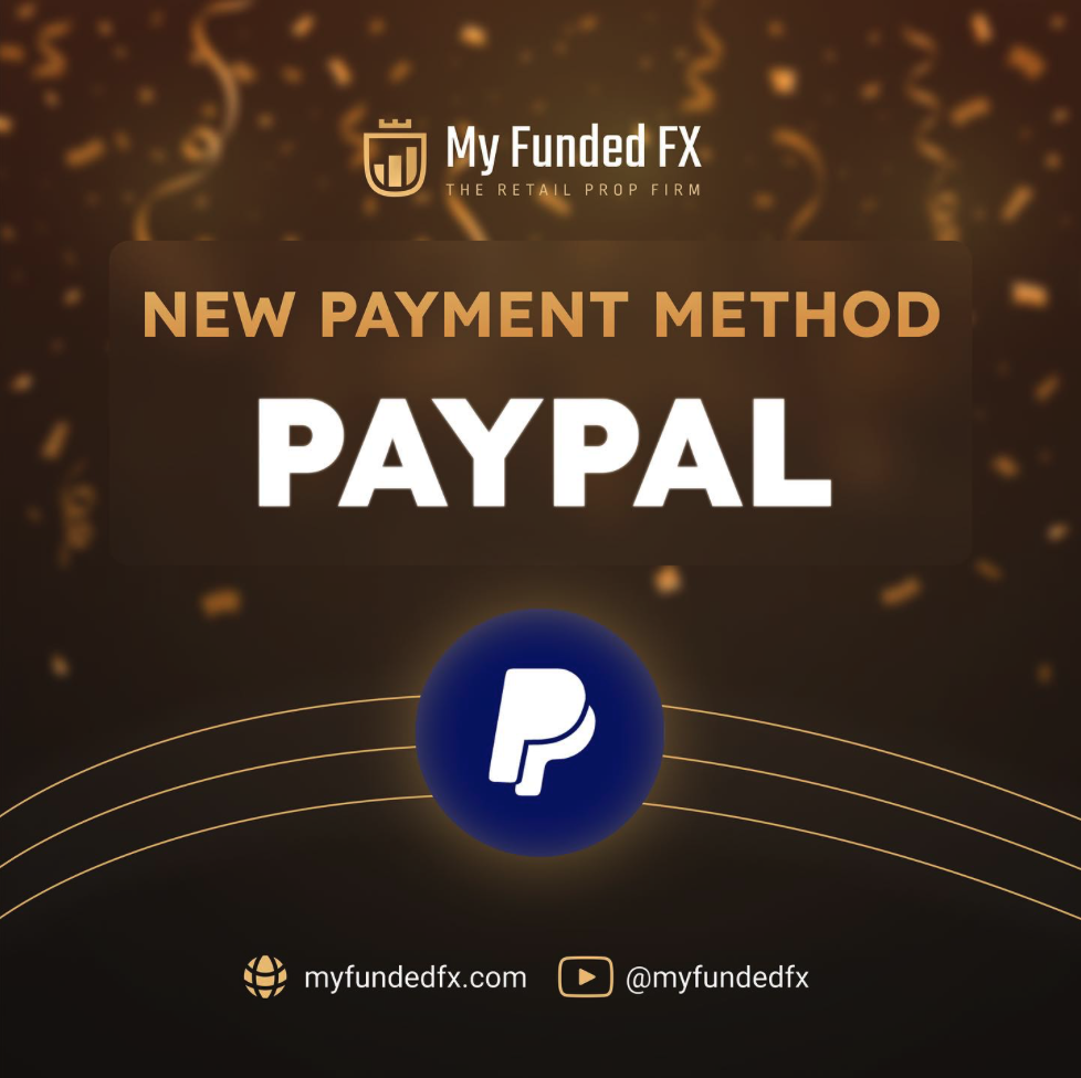 MyFundedFX enhances its trader-friendly environment by introducing PayPal as a new Payout method.