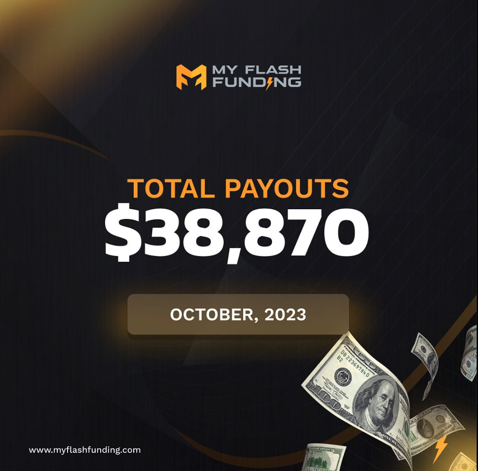 The impressive $38,870 in payouts marks a significant milestone for MyFlashFunding and is a testament to the trading skills and expertise of its traders