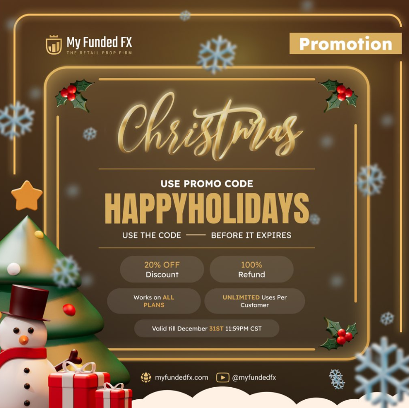 MyFundedFX christmas promo code