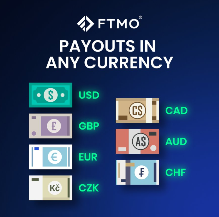 FTMO payout currencies