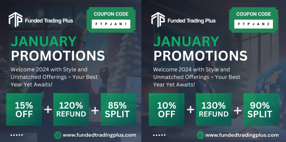 Funded Trading Plus January Promotions details