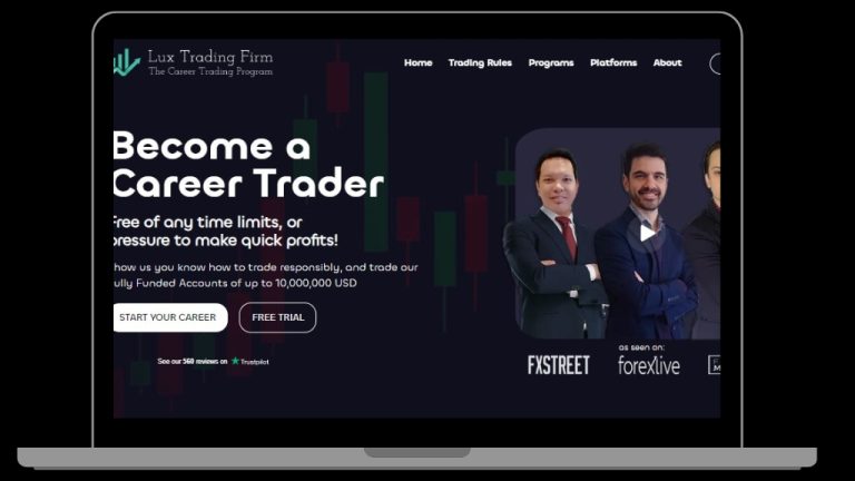 Lux Trading Home Page