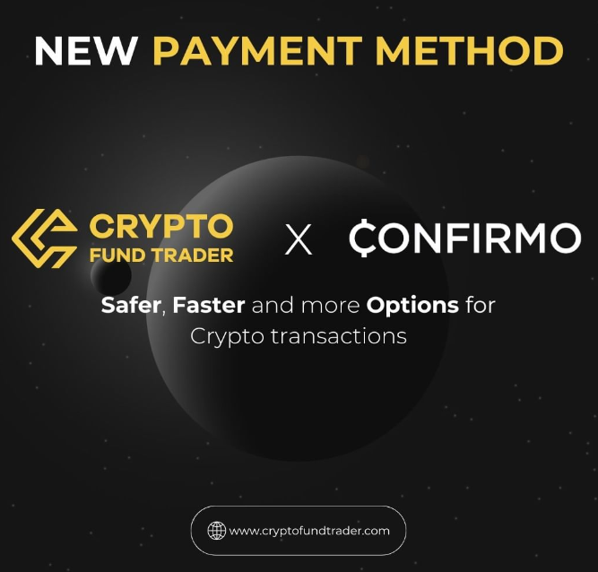 Crypto Fund Trader new payment method - confirmo