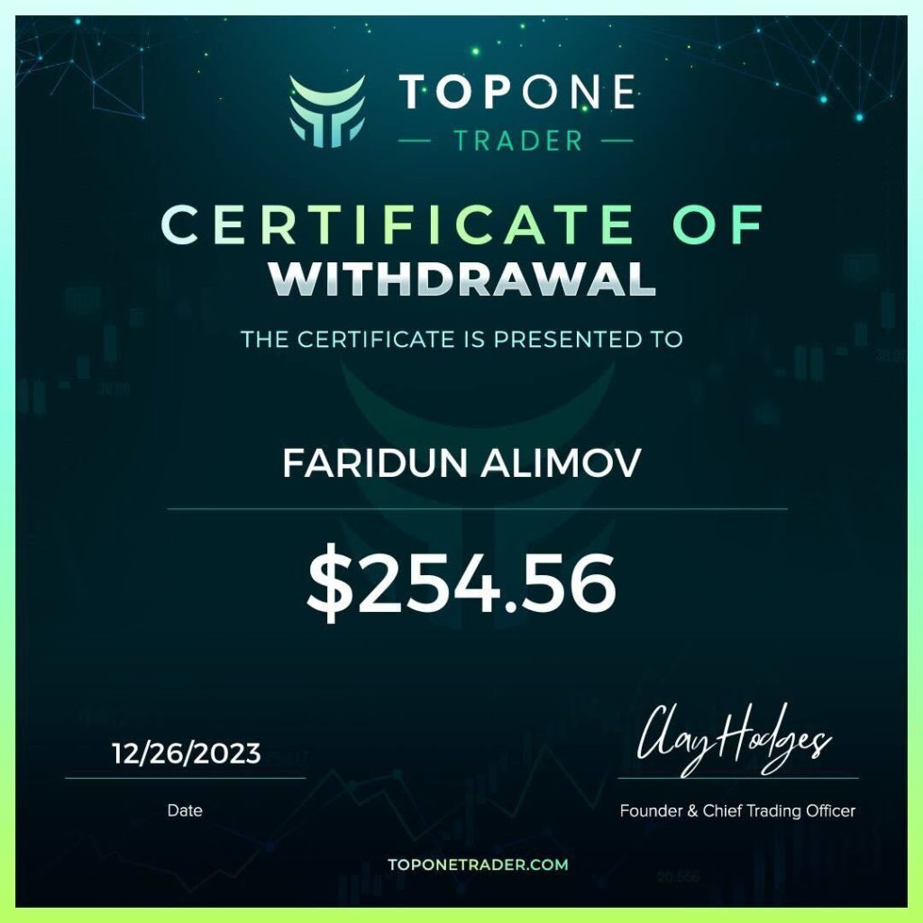 Top One Trader Review