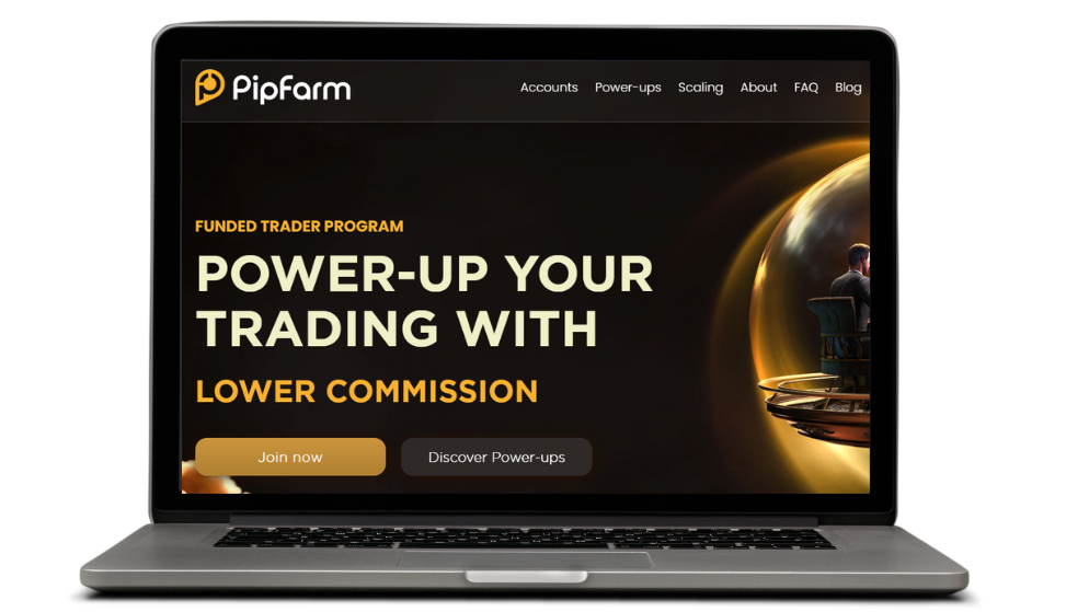 PipFarm discount code dashboard 