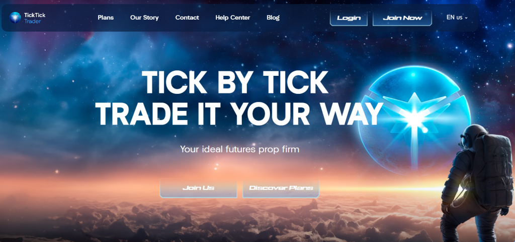 TickTick Trader website